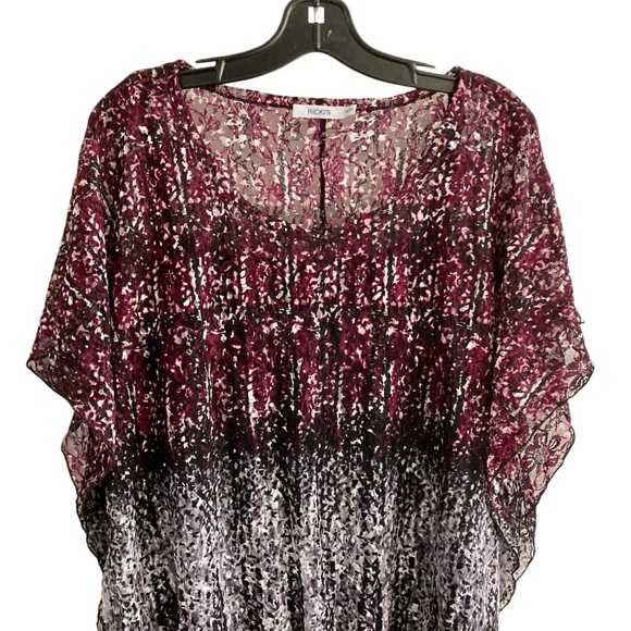 Ricki’s | Lace Butterfly Sleeve Blouse - Picture 2 of 14